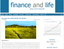 Tablet Screenshot of finandlife.com